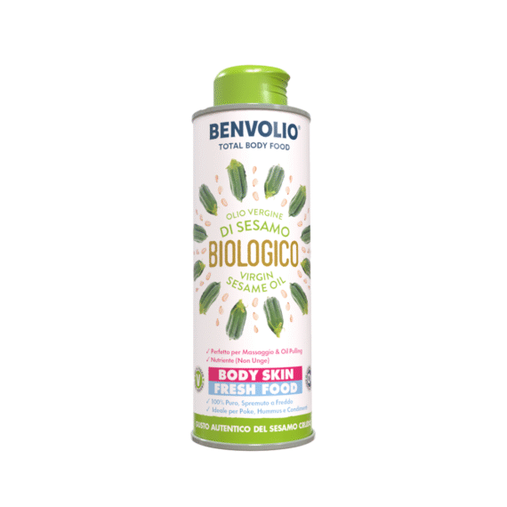 Benvolio.bio Olio Di Sesamo Biologico Spremuto A Freddo 250Ml