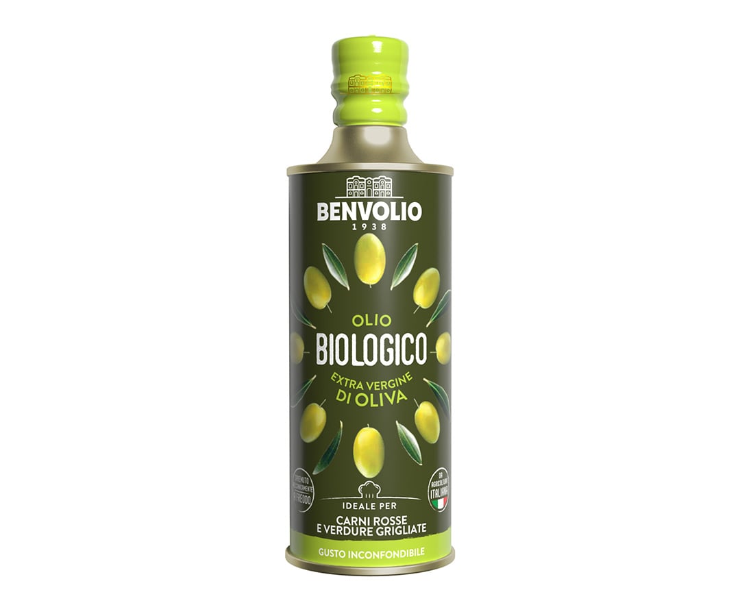 Benvolio 1938 Huile D'Olive Extra Vierge Biologique 100 % Italienne 500 Ml