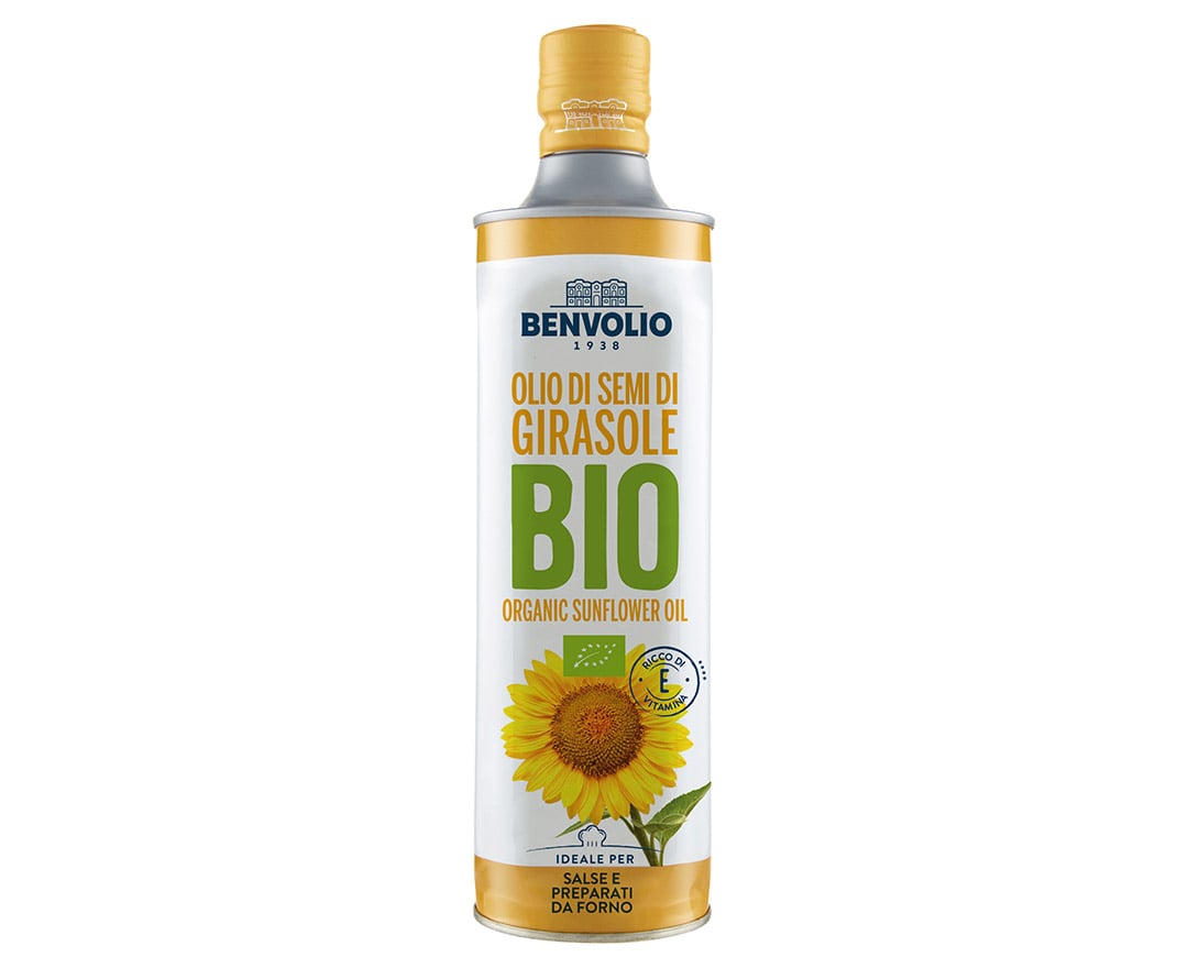 Benvolio Organic Sunflower Oil 750Ml