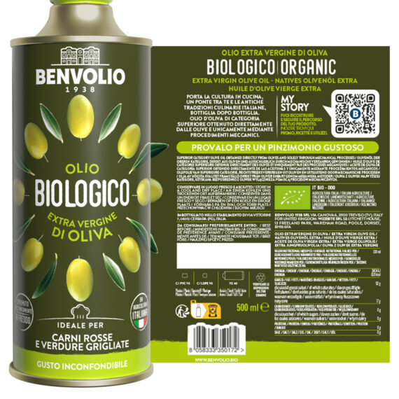 olio extravergine biologico, olio evo bio benvolio
