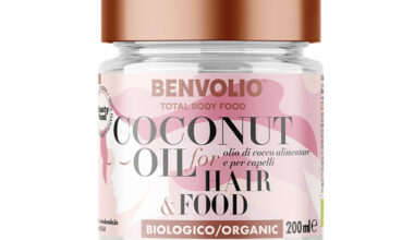 Benvolio.bio Olio Di Cocco Per Capelli Biologico Puro 200Ml