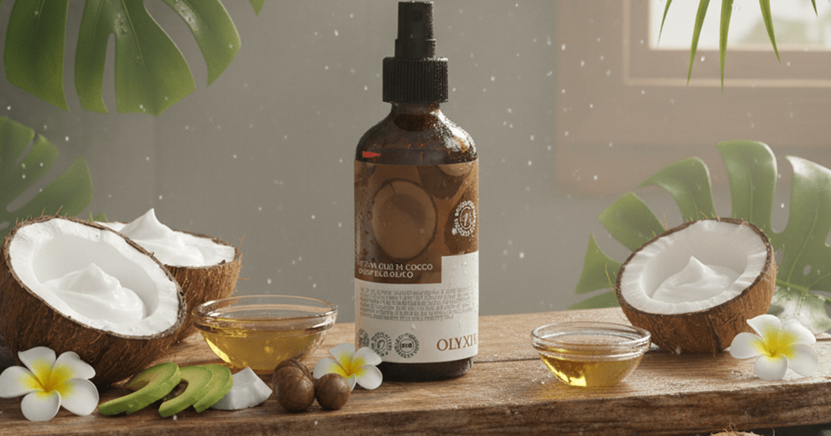 olio di cocco mtc spray