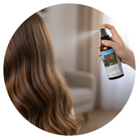 Mct Oil Spray As A Hair Shine Booster