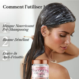 huile de coco pour cheveux