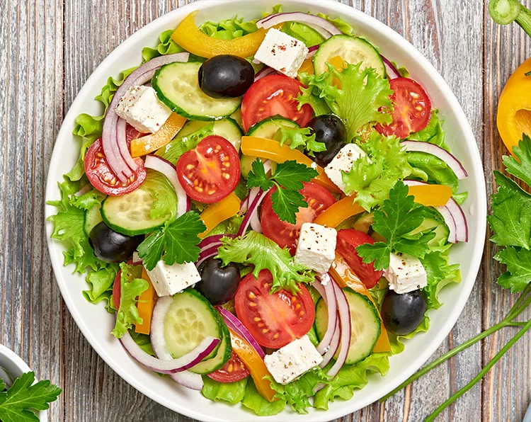 Greek Salad Ready To Dress